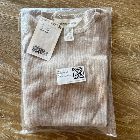 H&M Girl's Long Sleeve Shirt - Picture 1 of 1